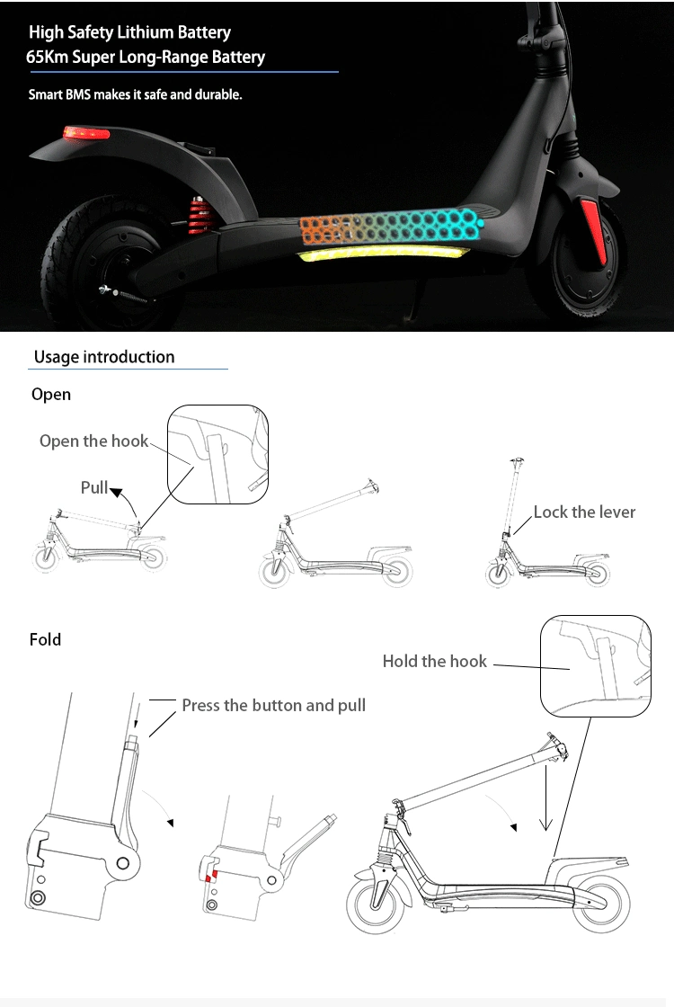 Distributors Custom Professional Manufacturers Drop Shipping UK/USA/Euro Warehouse Adult Scooter Electric