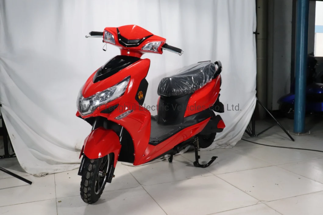 Engtian Hot Sale Popular Retro Cheaper Motorcycle 1000W Red Color EEC Electric Scooter