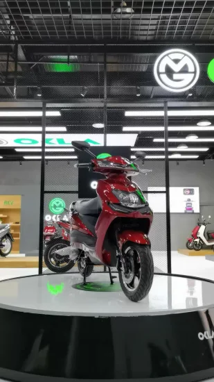 Scooter elettrici ecologici pieghevoli di colore bianco puro e premium