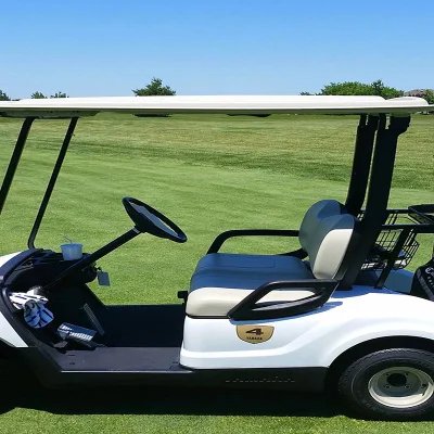 Carrello da golf elettrico a 2 posti, mini club car al litio da 72 volt, economico, a 6 posti