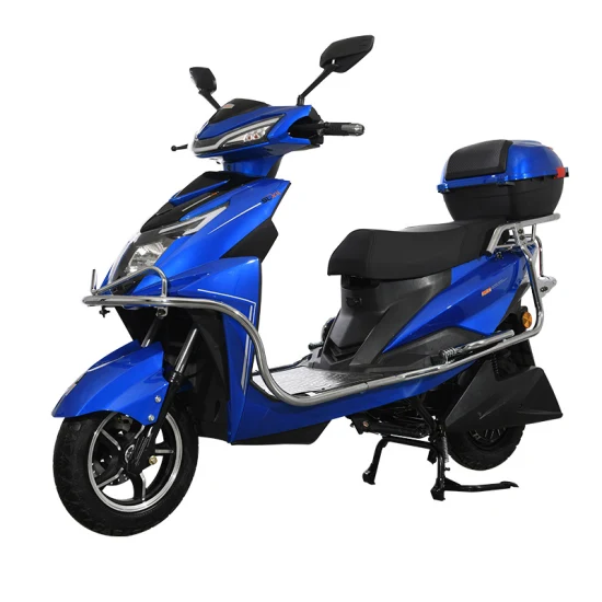 Fantastico modello da 60 volt scooter elettrico per adulti bici elettrica a lunga distanza 2 ruote scooter elettrico da 1000 W in vendita