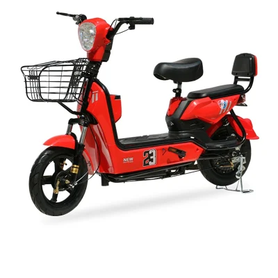 Prezzo all'ingrosso Scooter elettrico per bici elettrica blu rosso bianco nero 350W500W con pedale