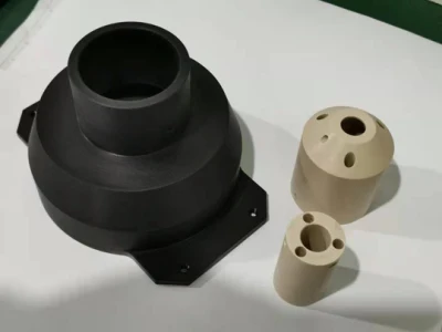 Pezzi di ricambio meccanici in plastica POM / PP / PA / PE con lavorazione micro CNC Prodotti sfusi in plastica personalizzati lavorati a CNC per ricambi auto